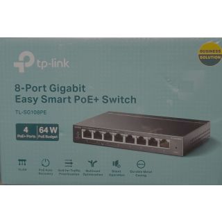 TP-Link 8-Port Gigabit Easy Smart PoE+ Switch
